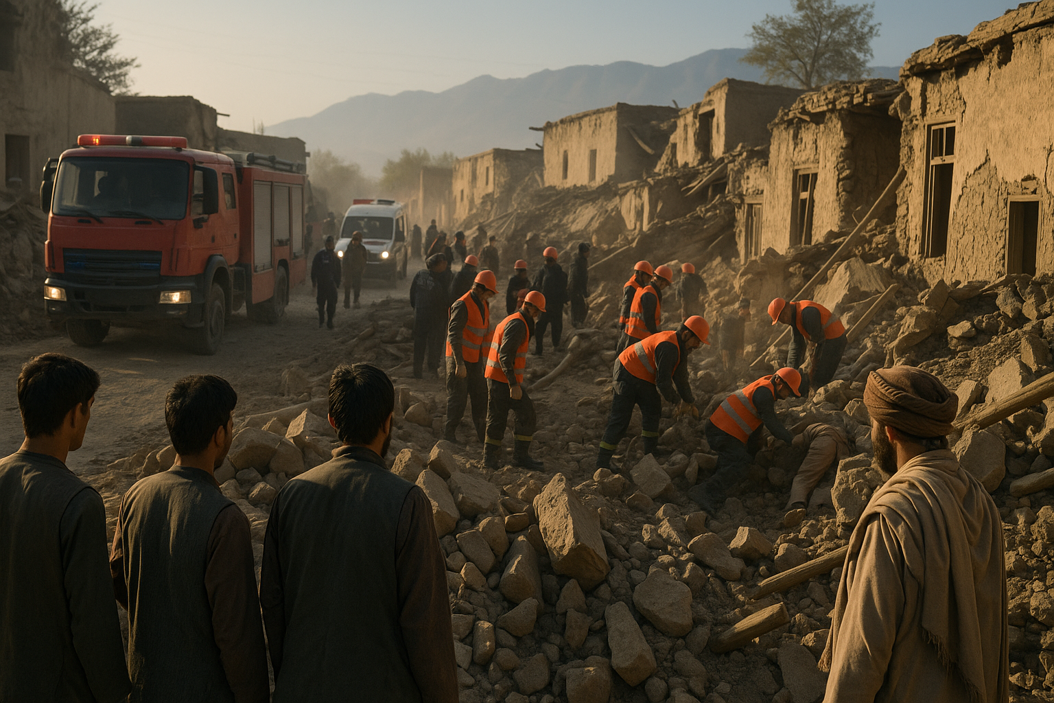 Afghanistan Earthquake 2025: Powerful Quake Strikes Northern Region